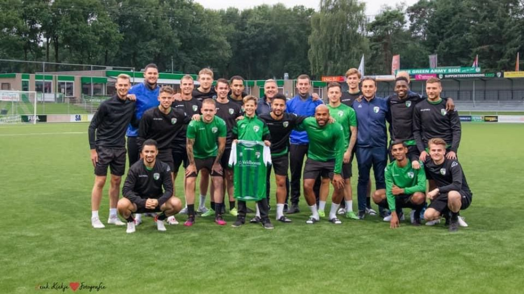 Foto: Liam (11) wil ondanks chronische ziekte keeper van het Nederlands Elftal worden