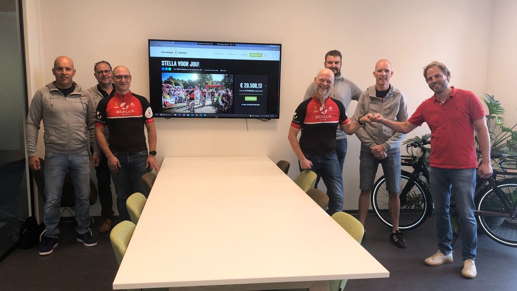 Foto: Op de fiets voor Duchenne Heroes