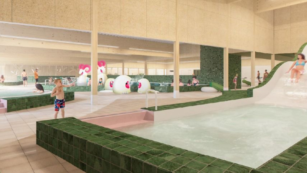 Foto: Welke faciliteiten komen er in het nieuwe zwembad?