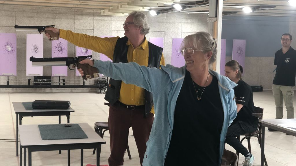 Foto: NK 5-schots luchtpistool: ‘Wie mist heeft niks’