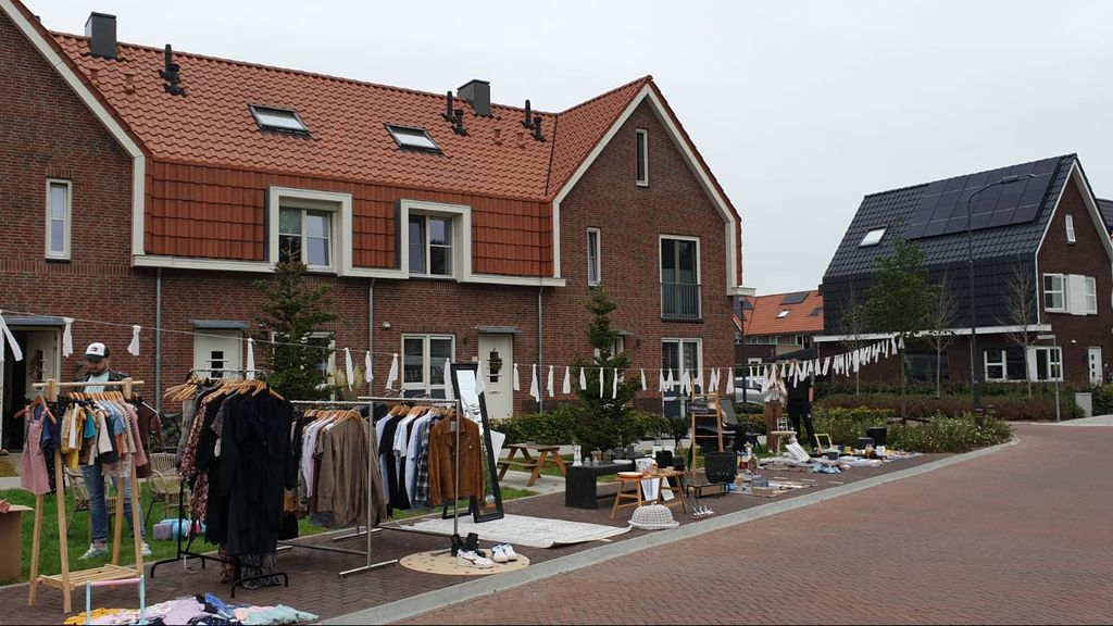 Foto: Rommelroute langs diverse straten in Molenbeek