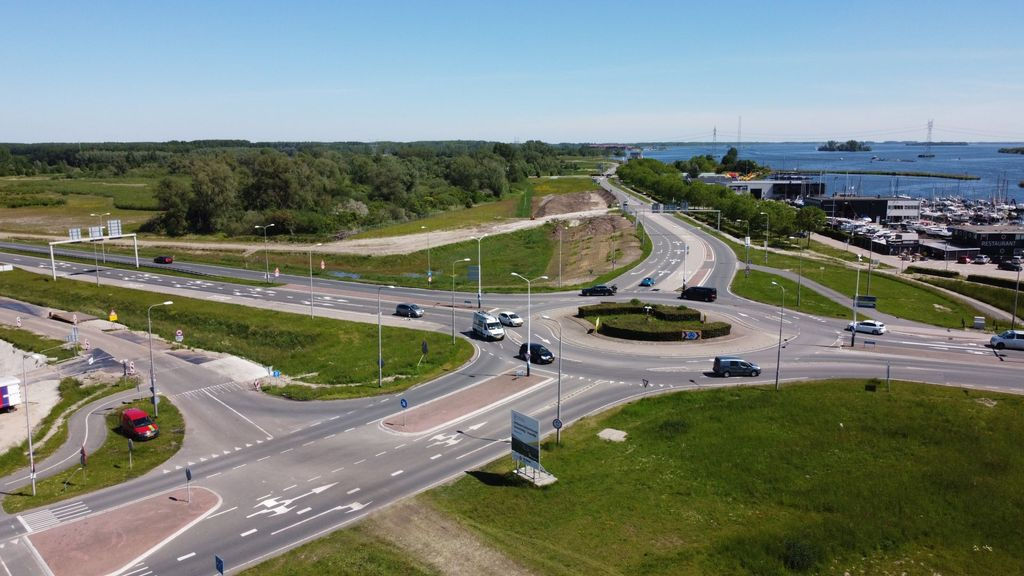 Foto: Week lang verkeershinder op N302