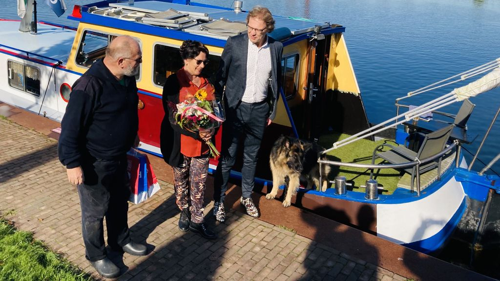 Foto: 12.000ste passant nieuw record voor Harderwijk