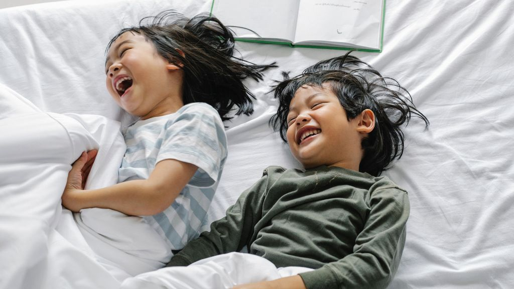 Foto: Wie wint een pyjamaparty in de bieb?