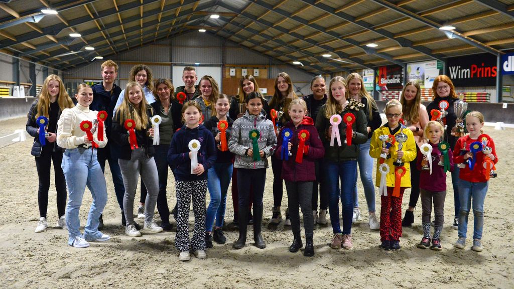 Foto: Clubkampioenschappen bij Rijvereniging en ponyclub Klein maar Dapper