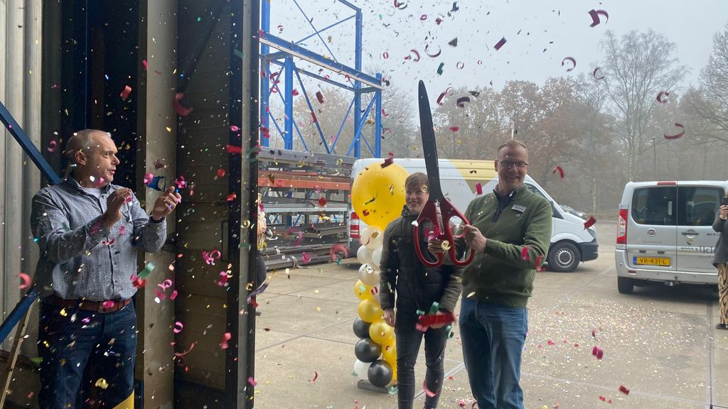 Foto: Mulklé Metaal is verhuisd naar een nieuw pand aan de Industrieweg