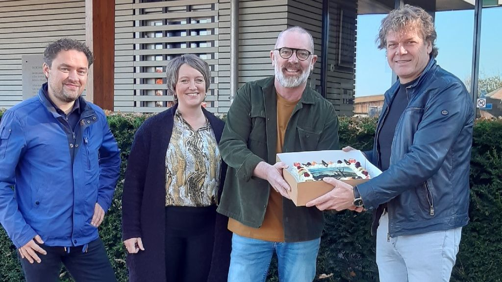 Foto: ChristenUnie feliciteert Elspeet