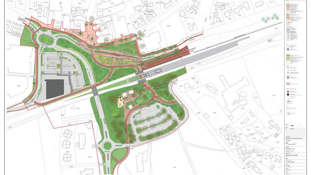 Foto: Raad Nunspeet buigt zich over definitief ontwerp Stationsomgeving