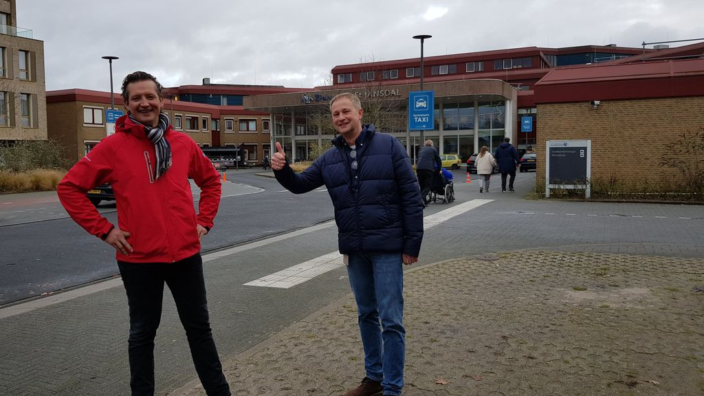 Foto: Verrassing voor zorgpersoneel St Jansdal