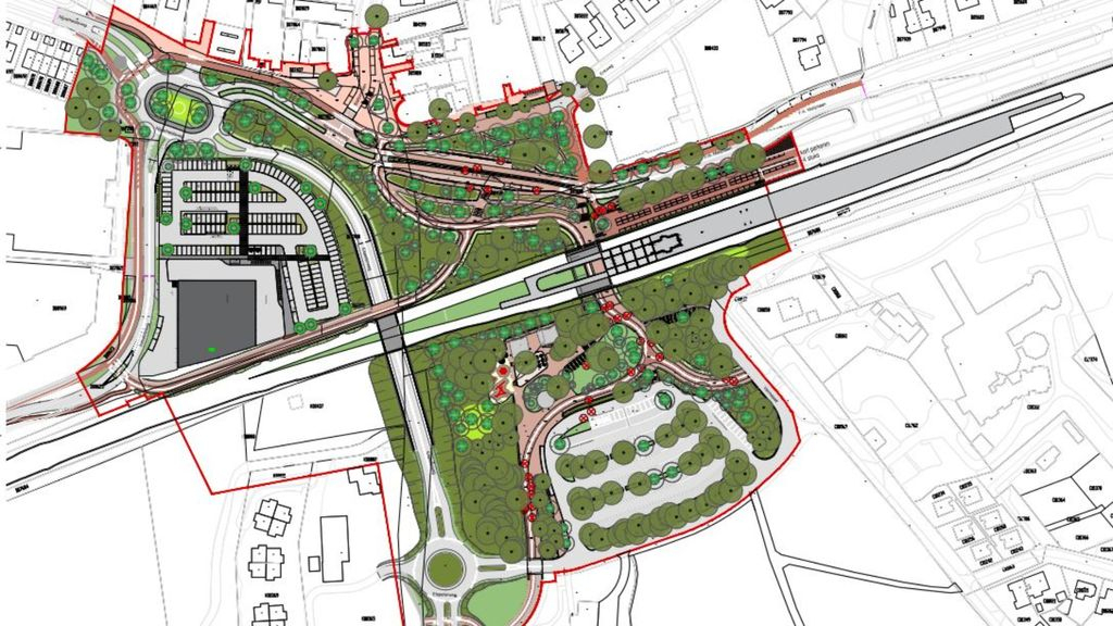 Foto: Gemeenteraad Nunspeet stemt unaniem in met definitief ontwerp Stationsplein