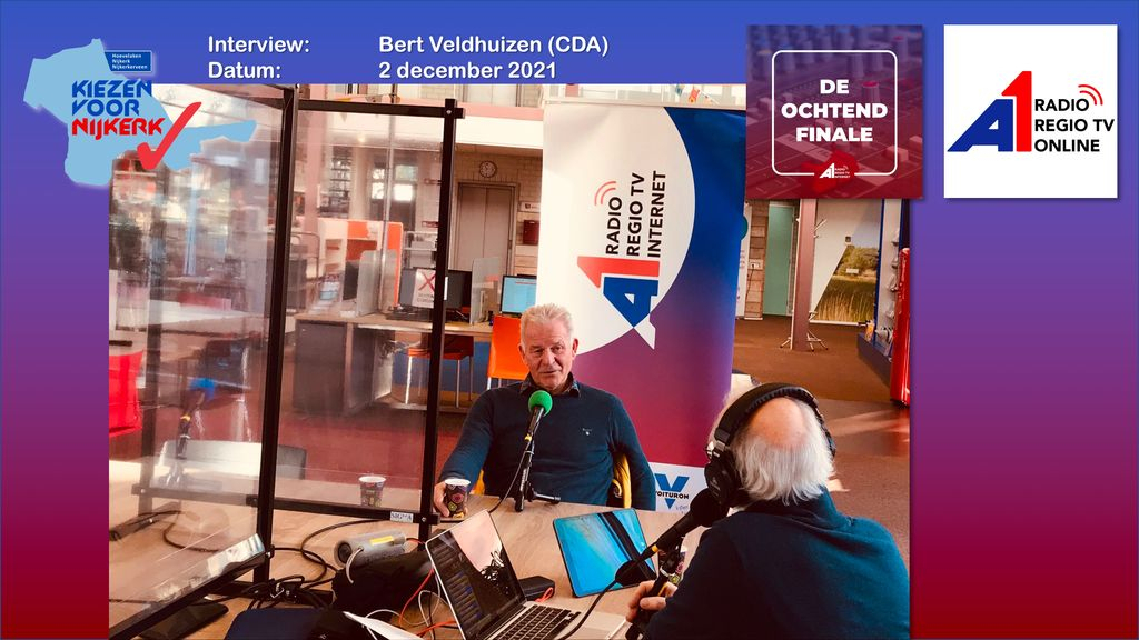 Foto: Bert Veldhuizen (CDA): We bouwen Nijkerk niet vol