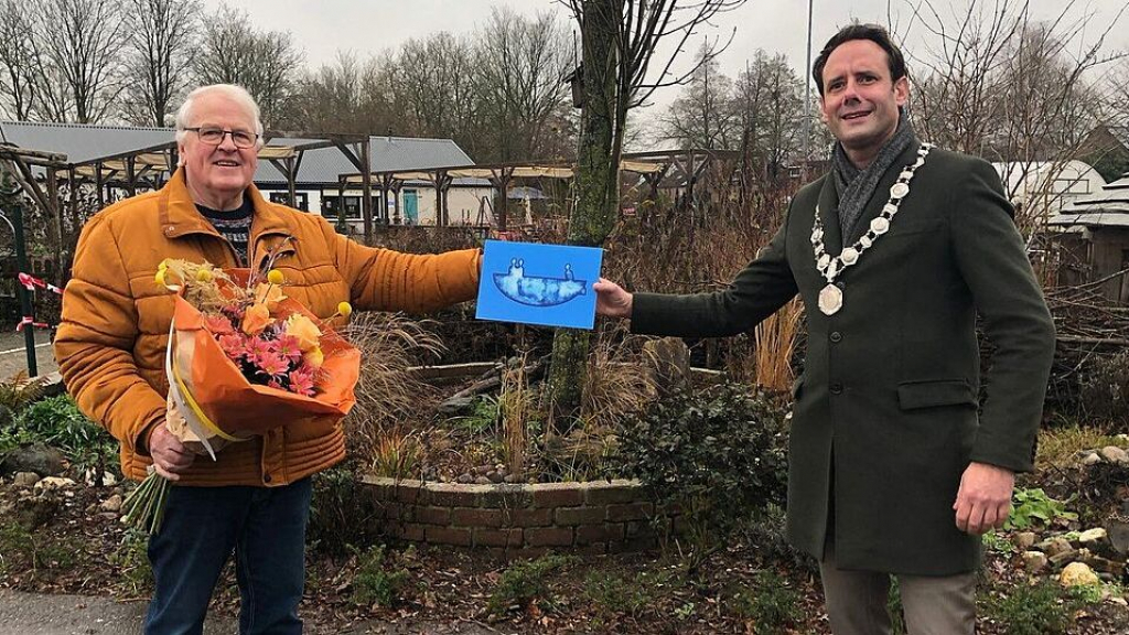 Foto: Johan Peppelman wint Piet Dijkstra Prijs