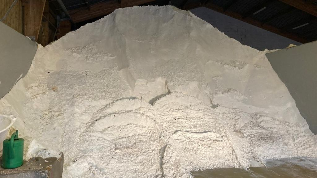 Foto: Nunspeet heeft voldoende strooizout om gladheid te bestrijden