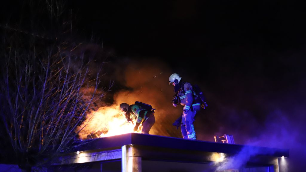 Foto: Brand in schuurtje snel onder controle