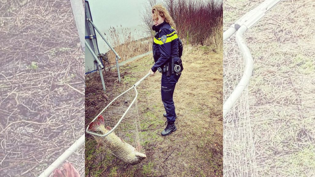 Foto: Politie betrapt vissers die vangst mee wilden nemen