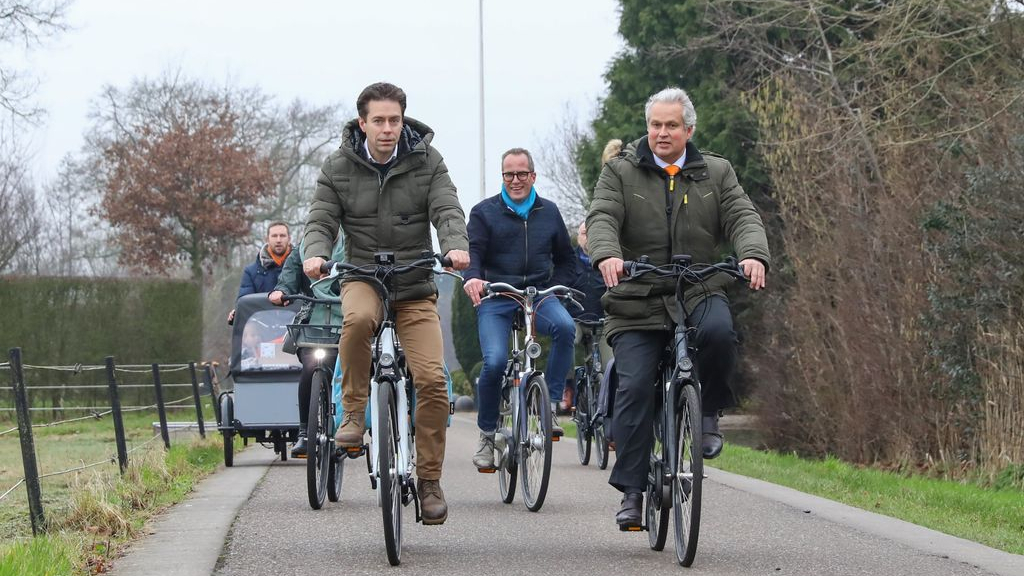 Foto: Werkbezoek Tweede Kamerlid SGP in teken van bereikbaarheid