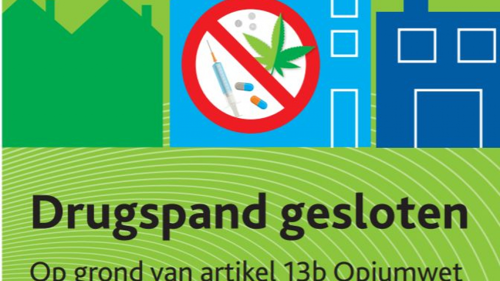 Foto: Burgemeester sluit woning in Nijkerk wegens overtreding Opiumwet