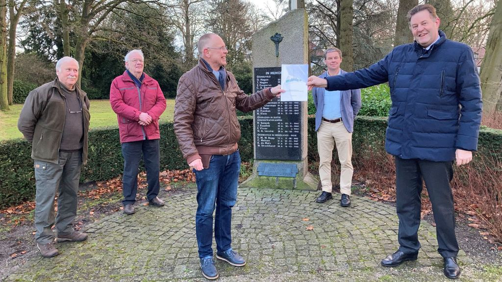 Foto: Oorlogsmonument Park 40-45 uitgebreid met meer namen