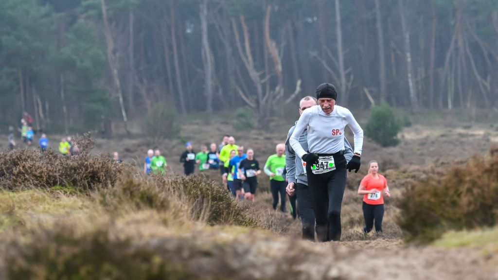 Foto: Michel en Hetty als eerste over de finish bij zwaarste afstand