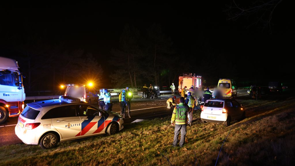 Foto: Teun zag spookrijder ongeluk veroorzaken: 'Ik heb een uur staan shaken'