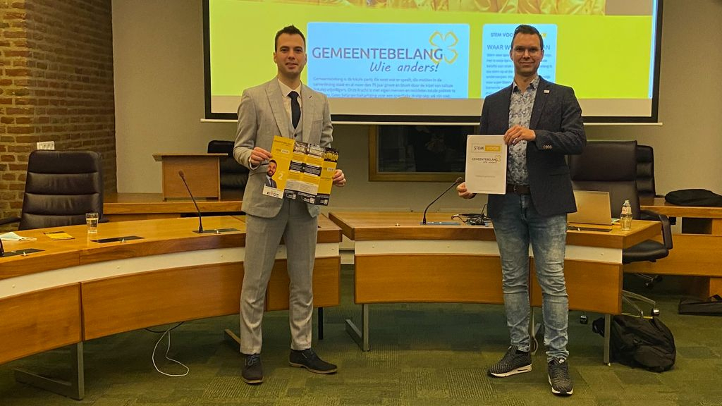 Foto: Gemeentebelang gaat voor de winst