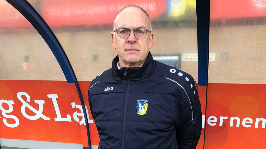 Foto: Lucas Hoekman ook komend seizoen hoofdtrainer vv Nunspeet