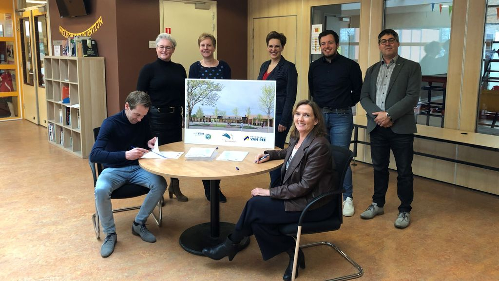 Foto: Uitbreiding scholencomplex de Burgthof in april van start