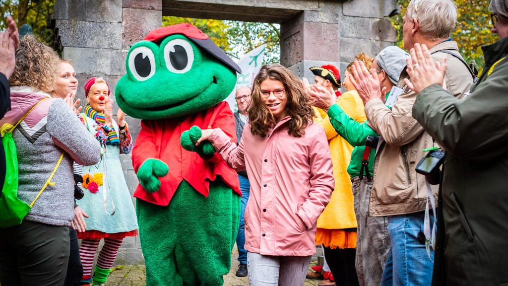 Foto: Een 'super Opkikkerdag' voor Jagoda en haar gezin