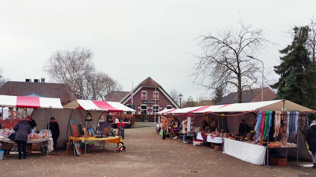 Foto: Gezellige winterfair in Stroe