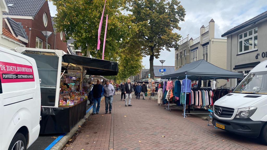 Foto: Najaarsmarkt ondanks wisselvallige weer druk bezocht