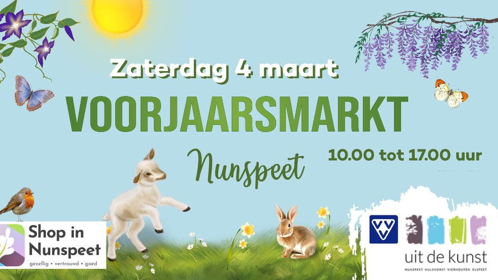 Foto: Voorjaarsmarkt in Nunspeet