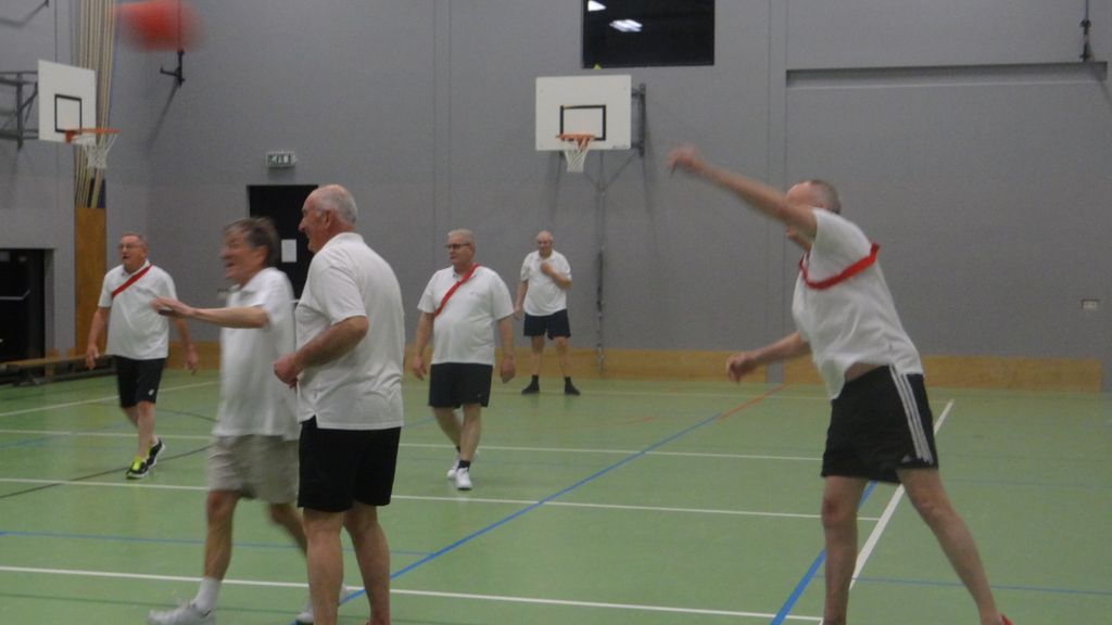 Foto: Sporten bij Hart in Beweging gezond en gezellig