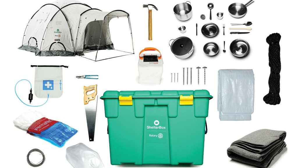 Foto: Rotary Club Nunspeet doneert ShelterBoxen voor slachtoffers aardbevingsramp in Turkije en Syrië