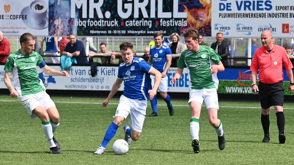 Foto: Hard werken wordt beloond voor Veensche Boys