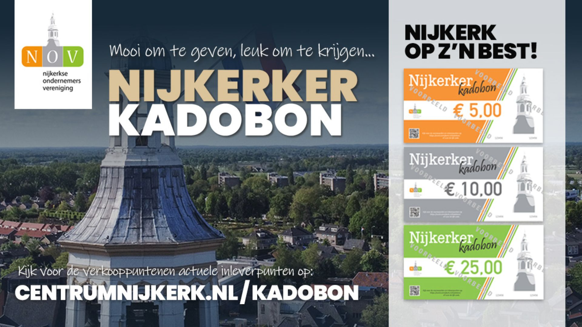 Foto: Nijkerker kadobon een succes