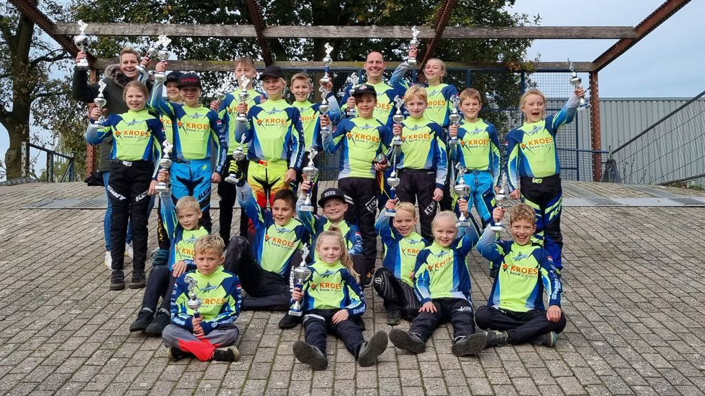 Foto: FCC De Volharding in de prijzen bij districtwedstrijden BMX