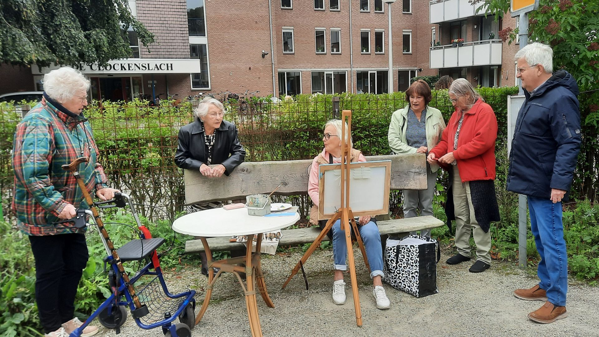 Foto: Bijzondere dag in de belevingstuin van woonzorgcentrum Ittmannshof