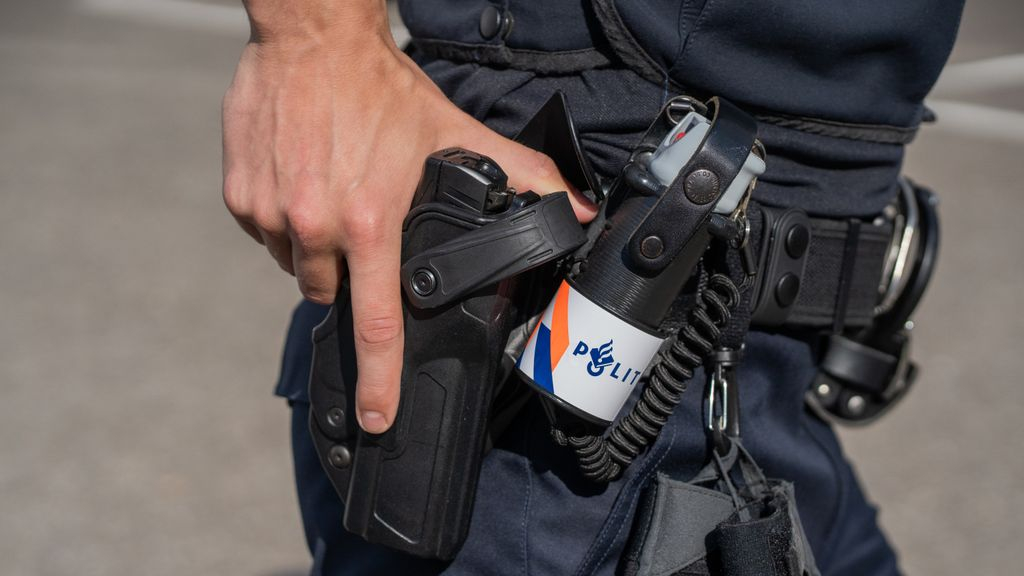 Foto: Politie lost schoten bij aanhouding verwarde wegpiraat