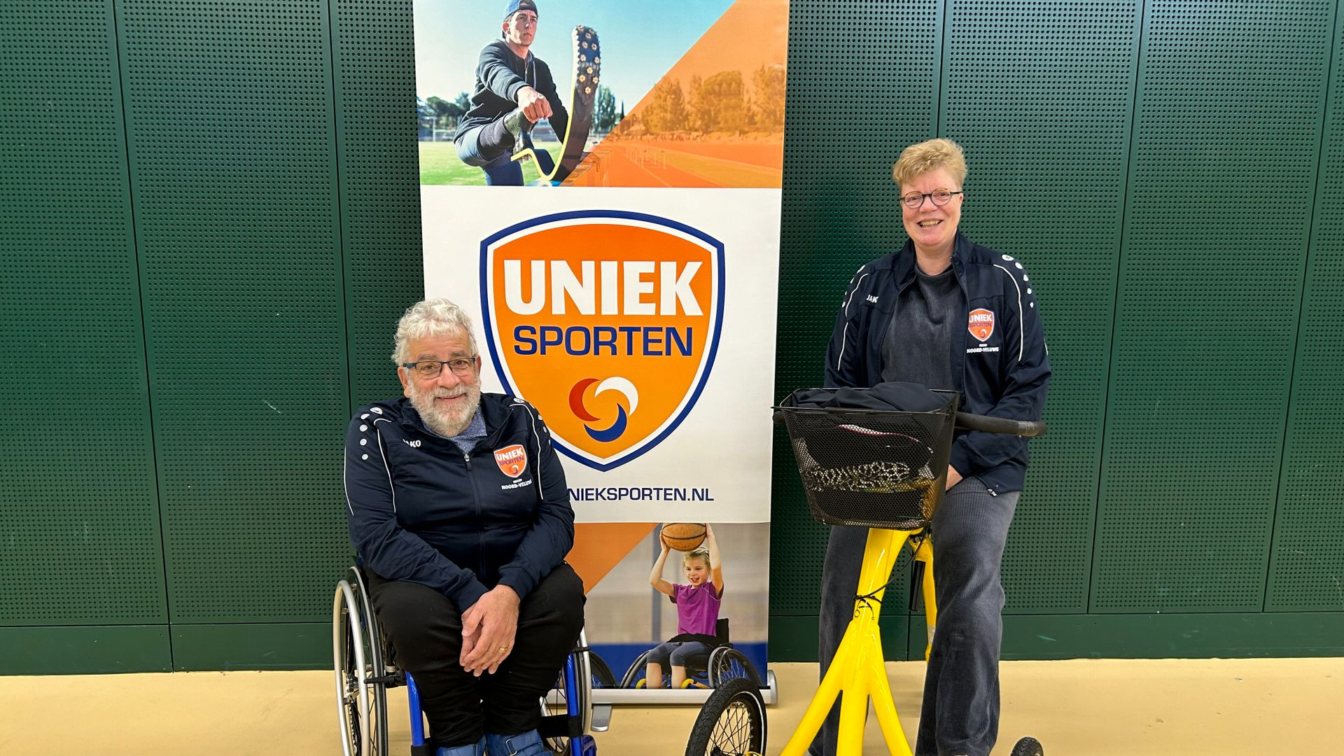 Foto: 2 nieuwe ambassadeurs Uniek Sporten in regio Noord-Veluwe
