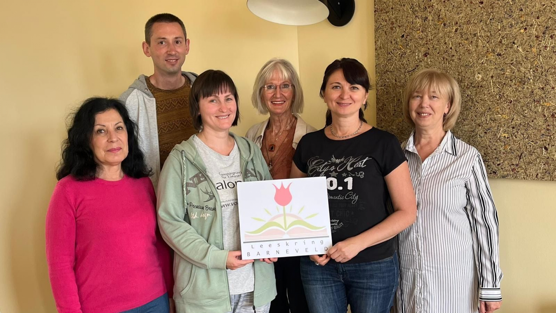 Foto: Maria Boonzaaijer te gast bij Leeskring Barneveld