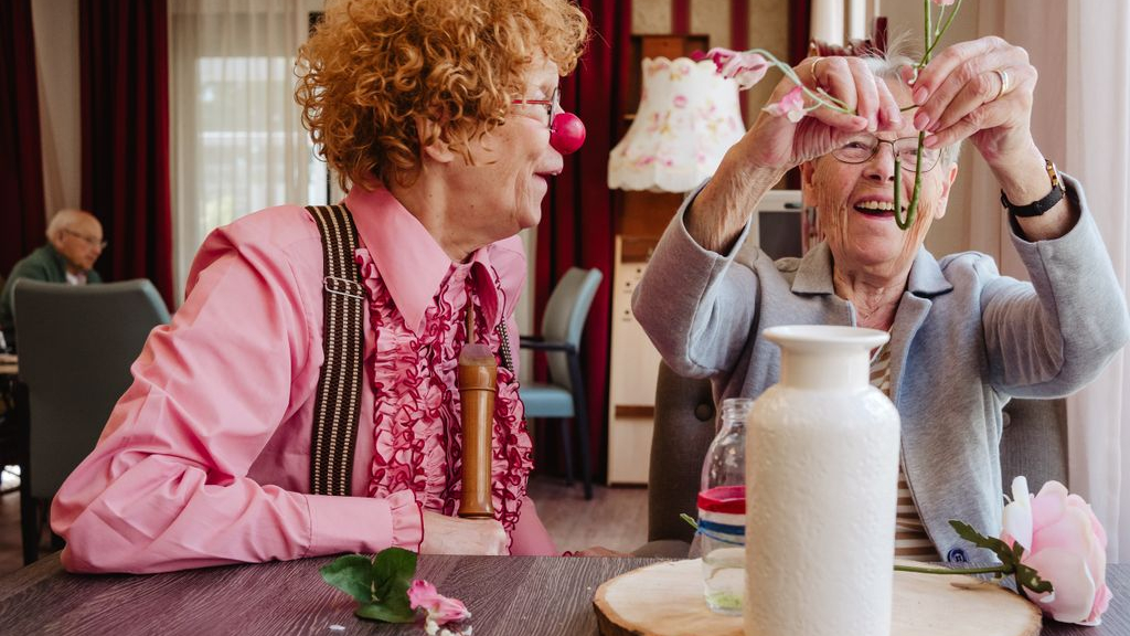 Foto: CliniClowns verzorgen speelse ochtenden bij Woonzorgcentrum Ittmannshof