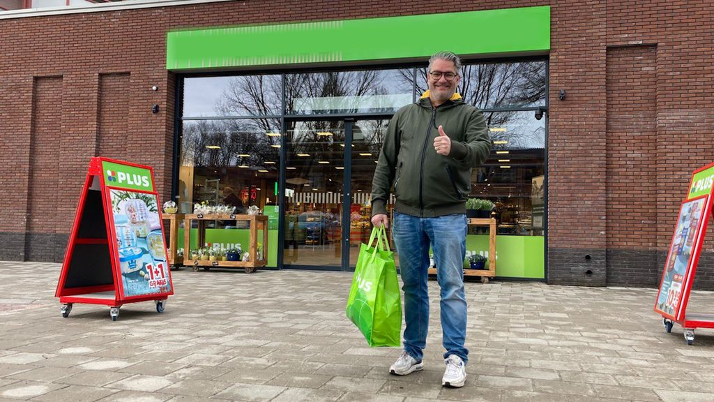 Foto: Boodschappen in Ermelo nu ook op zondag: 'Het dorp is er klaar voor'