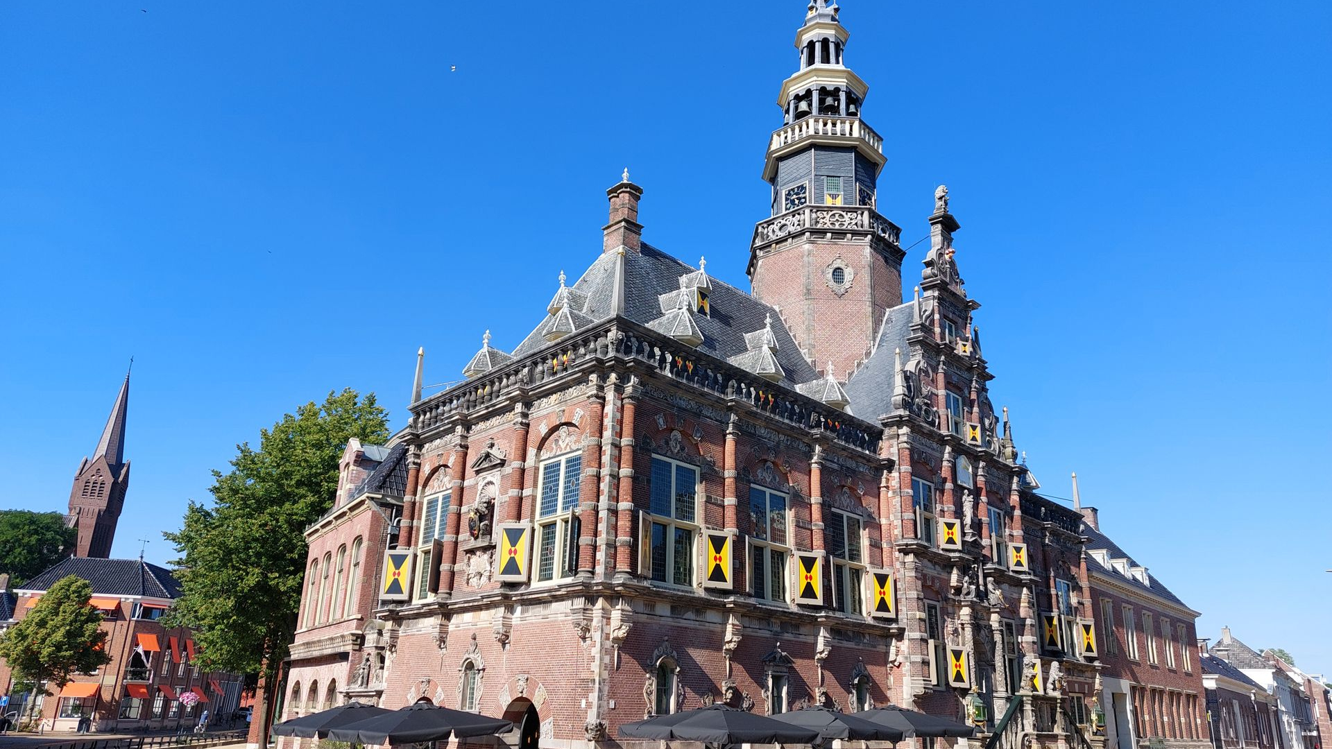 Foto: Op de motor naar en door Friesland