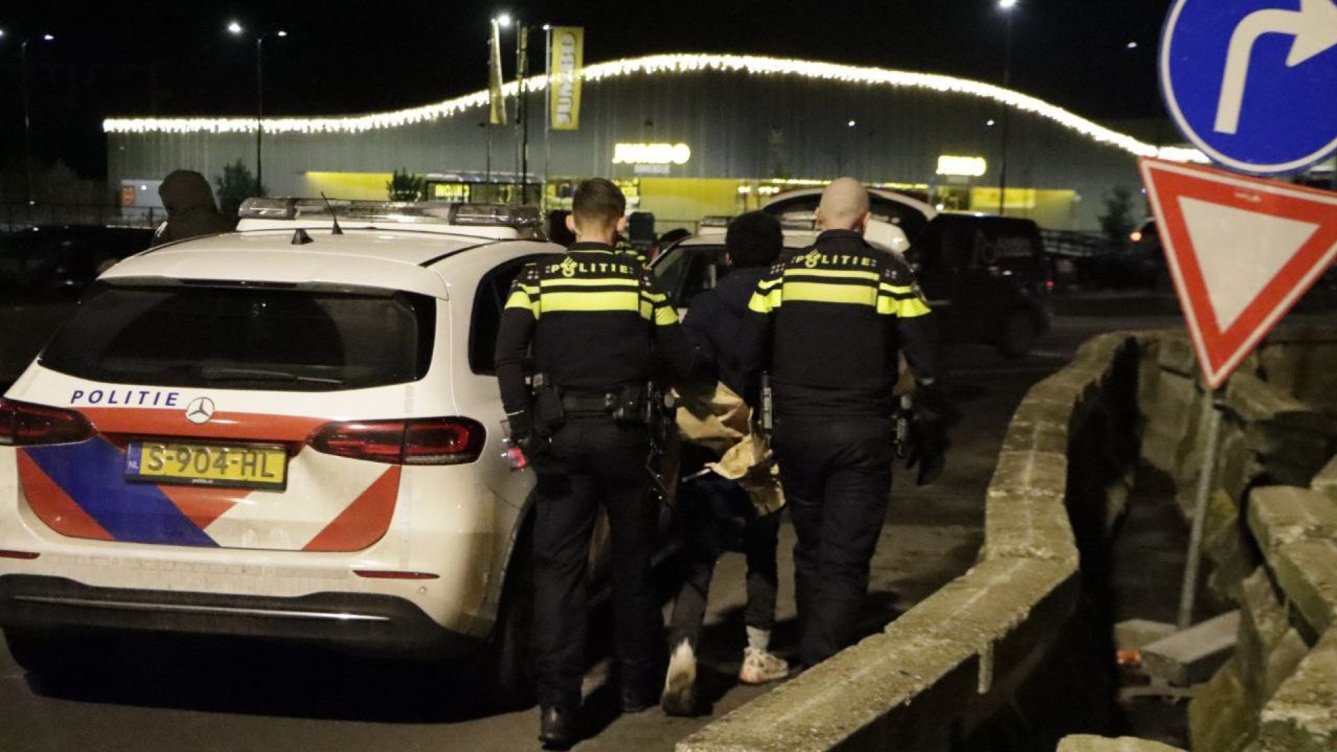 Foto: Steekincident NS-Station Nunspeet