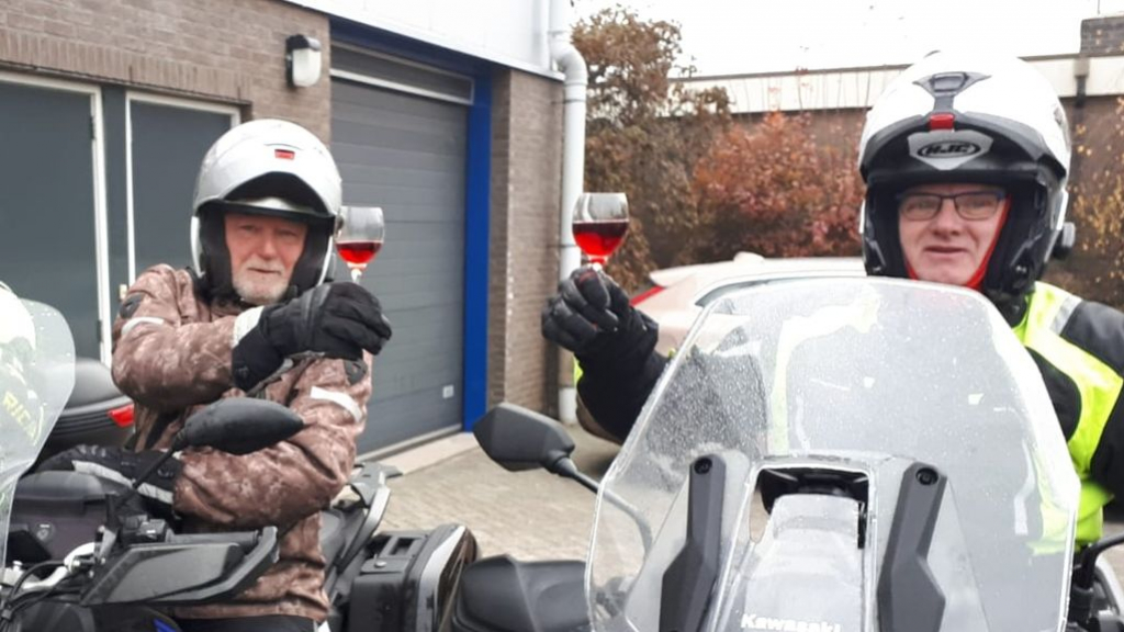 Foto: Motorrijders-nieuwjaarsbijeenkomst