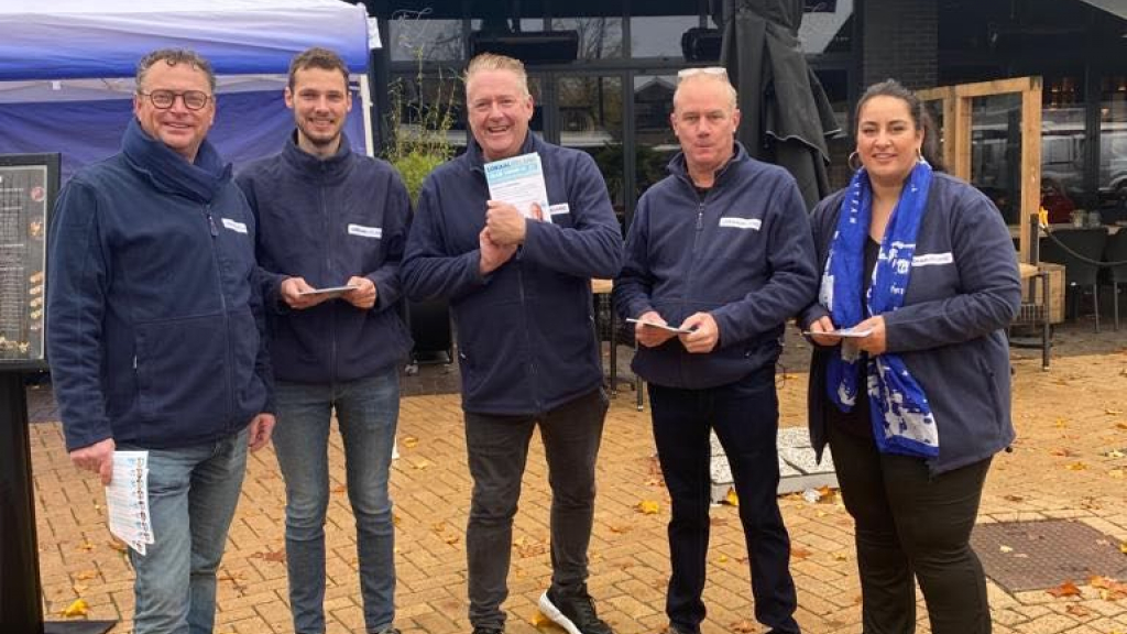 Foto: Fractie Lokaal Belang Barneveld gaat de straat op