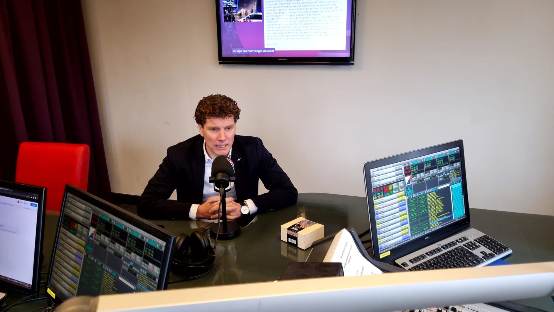 Foto: Burgemeester Jacco van der Tak: ‘’Als gemeente Barneveld nemen wij onze verantwoordelijkheid’’