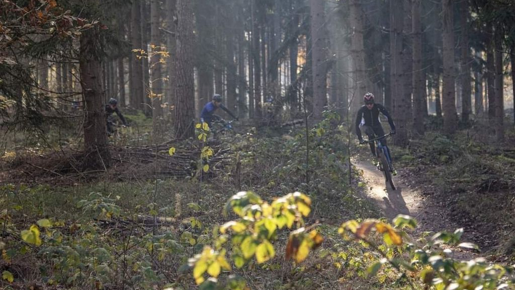 Foto: Actie tegen MTB-avondactiviteiten in natuurgebieden