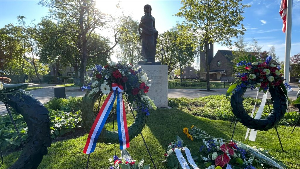 Foto: Dodenherdenking Nijkerk druk bezocht