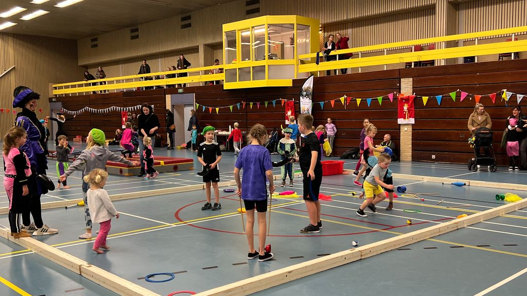 Foto: Grote belangstelling Pietengym